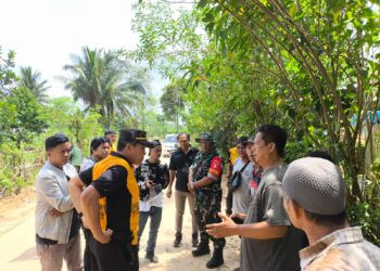 Kapolsek Bontang Barat Pastikan Tutup Tambang Galian C di Kanaan