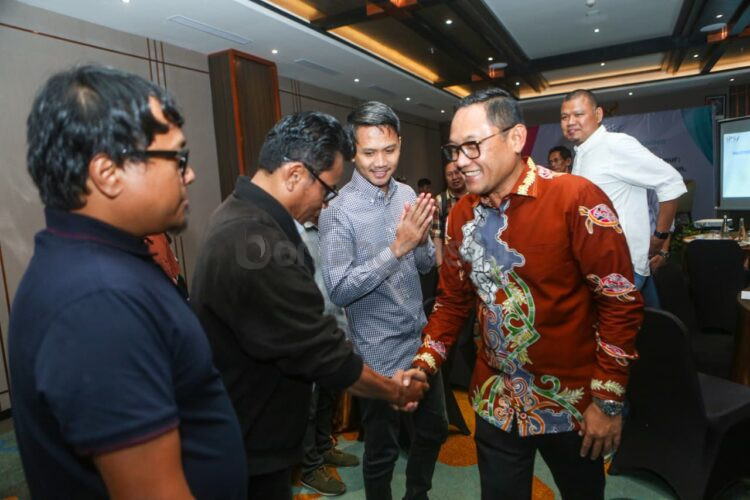 Wagub Kaltim Seno Aji menghadiri Musyawarah Daerah Provinsi Luar Biasa (Musdaprovlub) Serikat Perusahaan Pers (SPS) Kaltim 2025