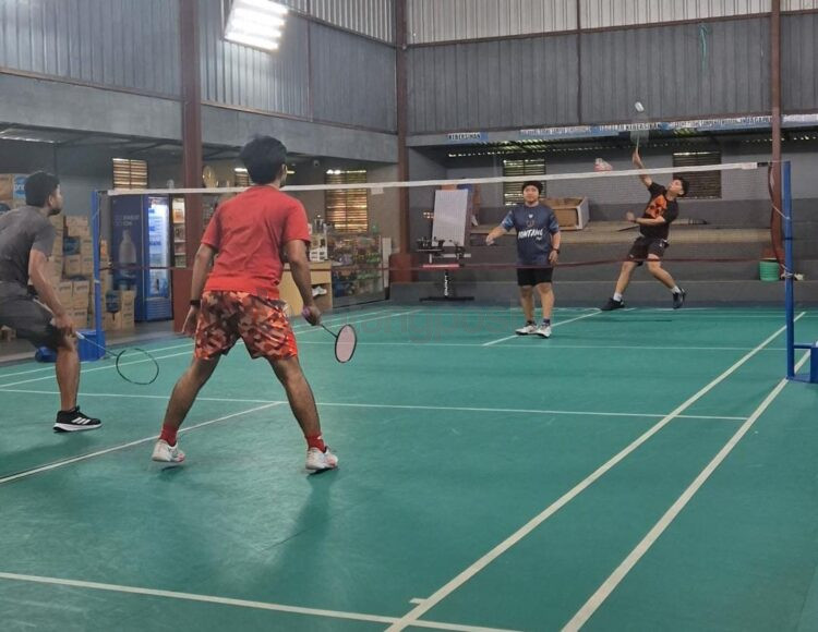 Bulu tangkis menjadi salah satu cabor yang dipertandingkan dalam Pupuk kaltim Porwada 2026