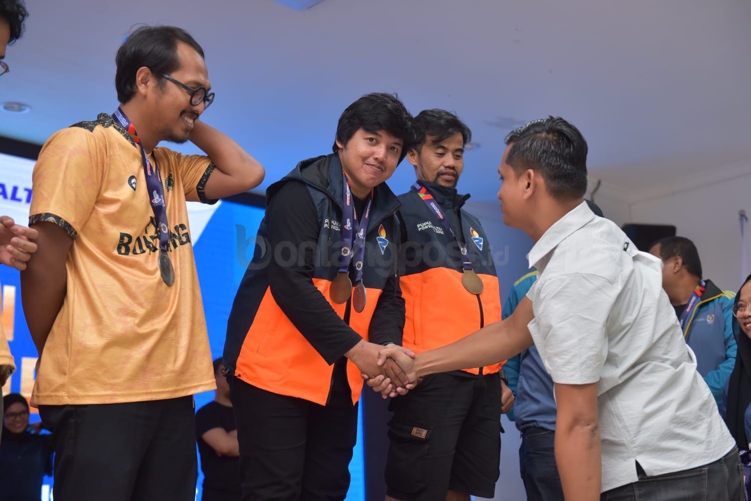 Bontang Post Ikut Sumbang 3 Emas untuk Kontingen Bontang di Pupuk Kaltim Porwada