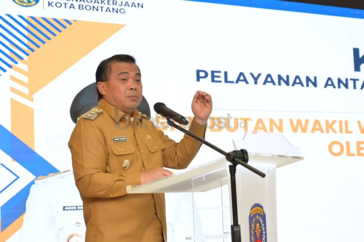 Wawali Bontang Agus Haris (Prokompim Bontang)
