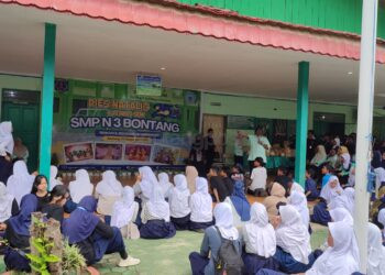 Semarak HUT ke-25 SMPN 3 Bontang, Siswa Tampilkan Beragam Bakat