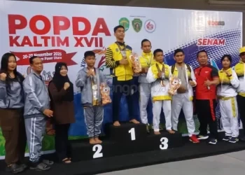Prestasi Melejit, Tim Senam Bontang Borong 7 Emas di Popda XVII Kaltim