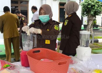 Kejari Bontang Musnahkan 673,42 Gram Sabu