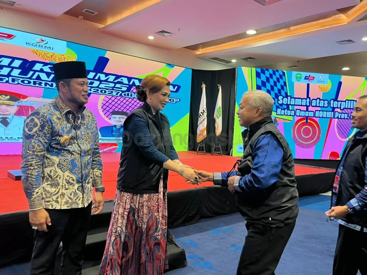 Gantikan Basri Rase, Istri Gubernur Rudy Mas’ud Jabat Ketua KORMI Kaltim