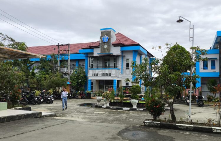 SMA Negeri 1 Bontang di Jalan D.I Panjaitan Gang Piano 11. (Dwi Kurniawan Nugroho / Bontang Post)