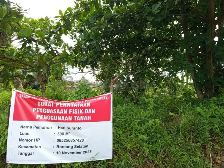 Area di Jalan Selat Karimata, Tanjung Laut ini bakal dibangun polder untuk penanggulangan banjir. (ADHIEL/KP)