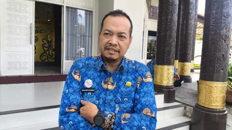 Kepala Bagian Sumber Daya Alam (PSDA) Setda Kota Bontang, Moch Arif Rochman, saat ditemui di Bontang. (Dwi Kurniawan Nugroho/Bontang Post)
