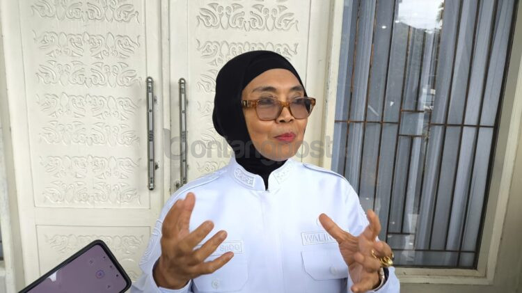 Wali Kota Bontang Neni Moerniaeni. (Nasrullah/Bontang Post)