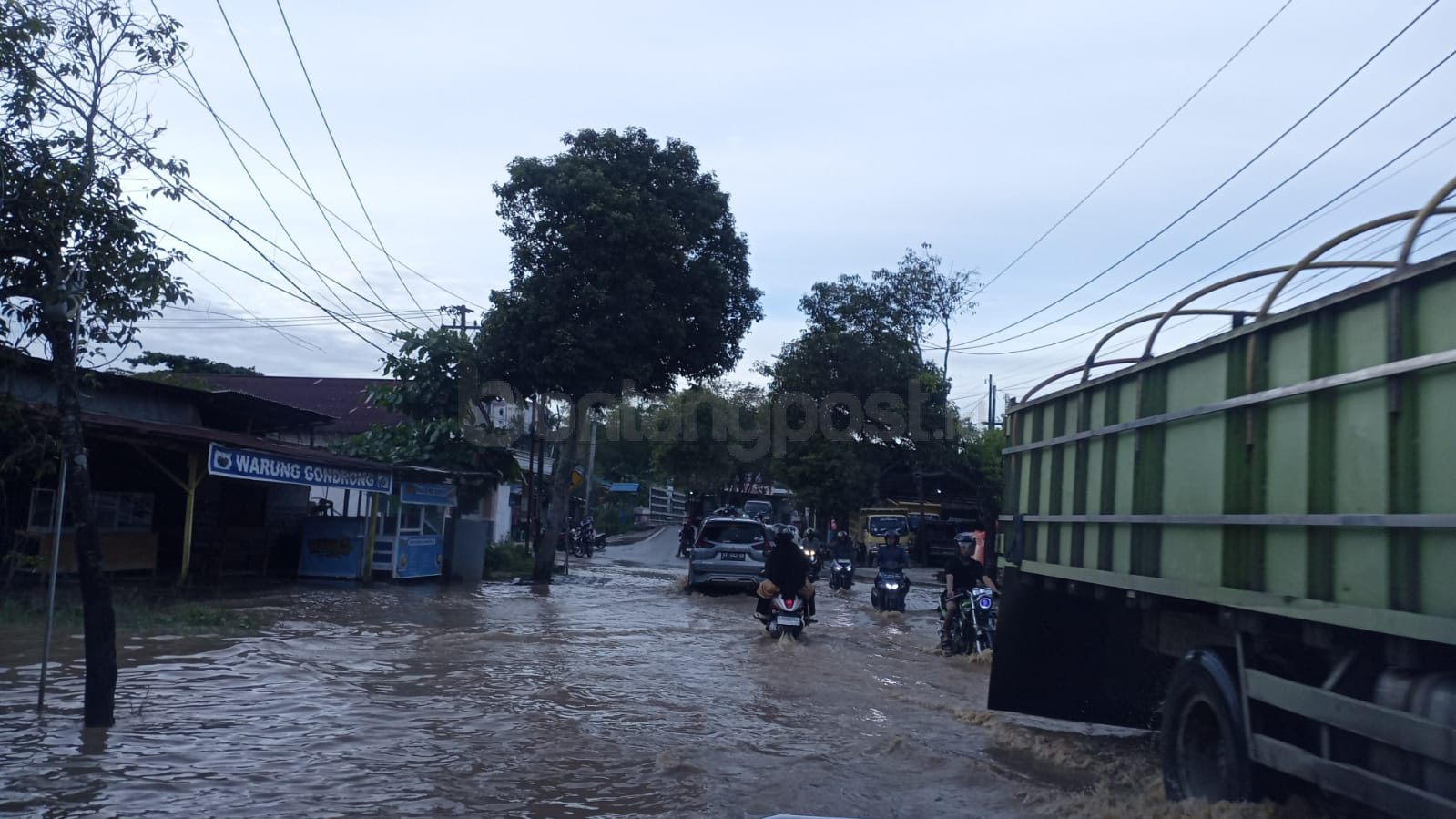 Pasang Air Laut Bikin Banjir Lambat Surut, Sejumlah Wilayah Bontang Tergenang