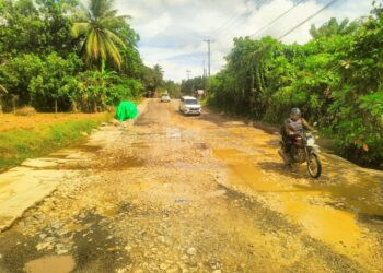 Rp117 Miliar Digelontorkan untuk Rehabilitasi Jalan Sambera–Santan–Bontang