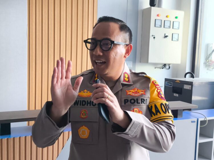 Kapolres Kota Bontang AKBP Widho Anriano. ( Dwi Kurniawan Nugroho / Bontang Post)