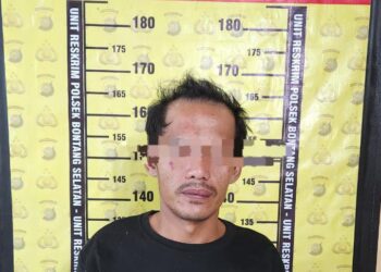 Mabuk dan Bawa Badik, Warga Berebas Tengah Bontang Diamankan Polisi