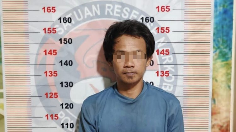 Tersangka AI alias MN.