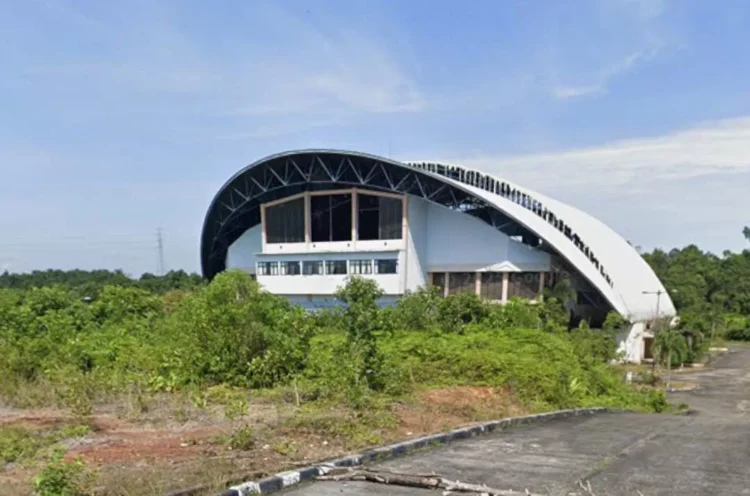 GOR Taman Prestasi, Bontang Lestari menjadi lokasi rintisan sekolah rakyat di Kota Bontang. (ADHIEL/KP)