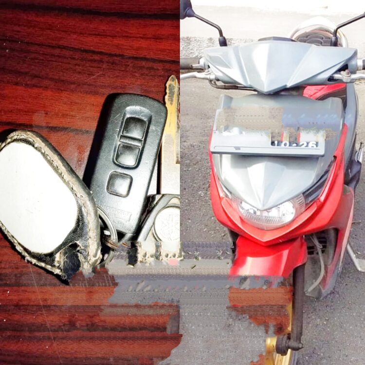 Barang bukti yang disita polisi