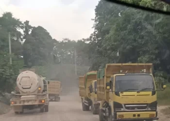 Kepala Desa Sekerat Bungkam soal Keluhan Warga Terhadap Lalu Lintas Ratusan Truk Perusahaan
