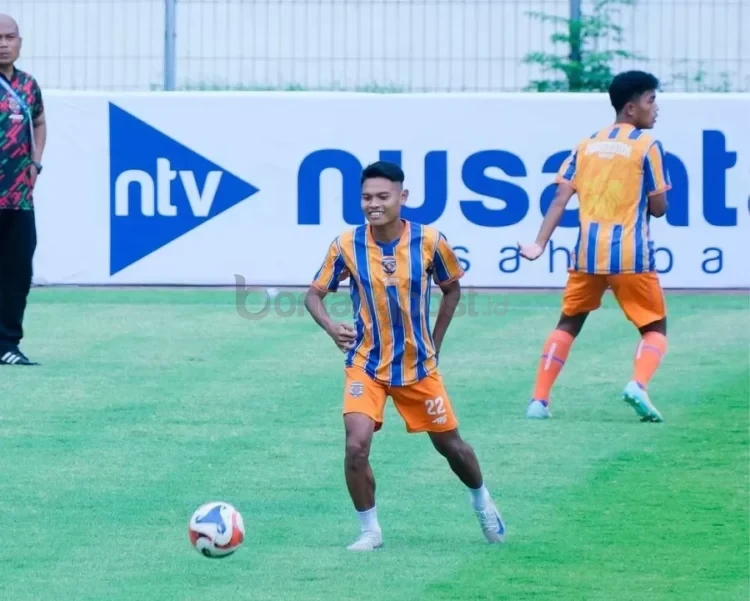 Pemain Persikutim, Fandy Eko Utomo. (Instagram Persikutim/KP)