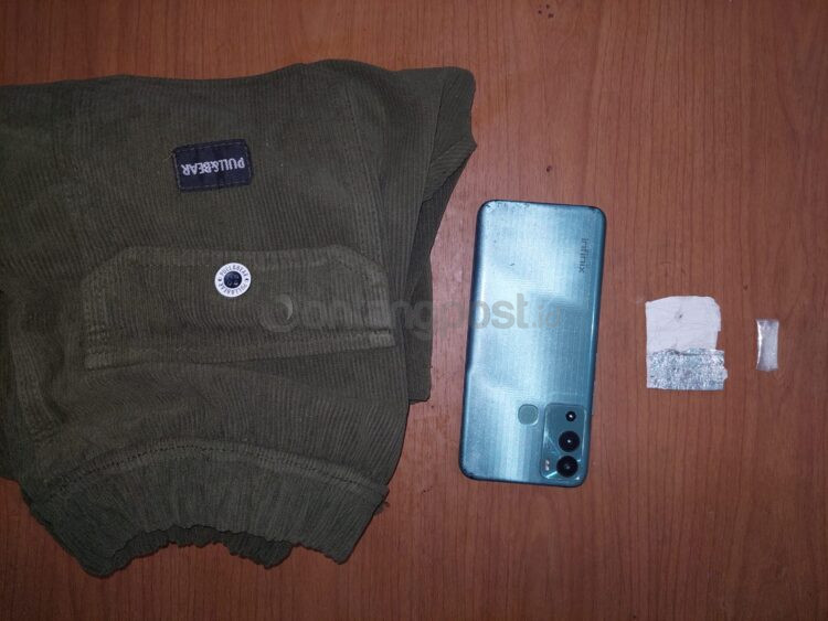 Barang bukti yang disita polisi