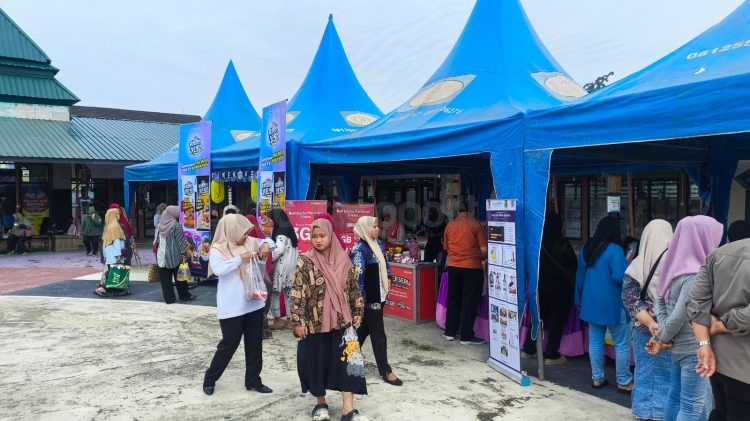 GPM yang digelar di UMKM Center Jalan Parikesit. (Dwi Kurniawan Nugroho/Bontang Post)
