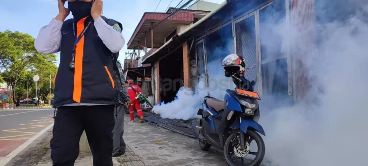 Kelurahan Tanjung Laut Indah dan Puskesmas Bontang Selatan I akan berkoordinasi untuk penanganan fokus terhadap wilayah yang ada kasus DBD. FOTO: ADIEL KUNDHARA/KP