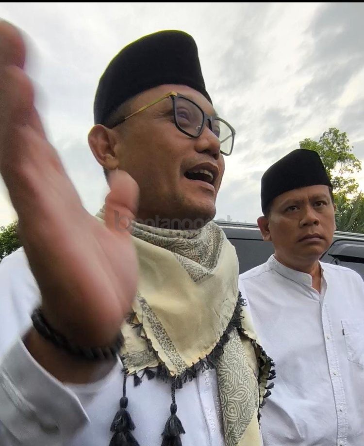 Wakil Gubernur Kaltim, Seno Aji, saat dimintai konfirmasi terkait Tim Ahli Gubernur untuk Percepatan Pembangunan (TAGUPP) Kalimantan Timur 2026. (Dwi Kurniawan Nugroho/Bontang Post)
