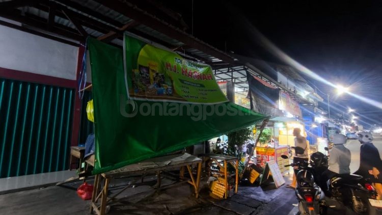 Toko sembako di Jalan Juanda, Tanjung Laut yang menjadi lokasi pencurian. Dwi Kurniawan Nugroho/Bontang Post)