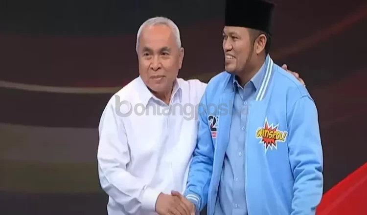 Isran Noor dan Rudy Mas'ud
