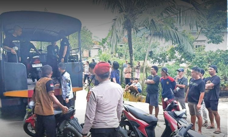 Polres Bontang melakukan penelusuran di lokasi yang diduga menjadi tempat aktivitas sabung ayam.
