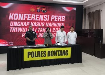 Tiga Bulan, Polisi Ringkus 24 Tersangka Narkoba, Kasus Terbanyak di Bontang Selatan
