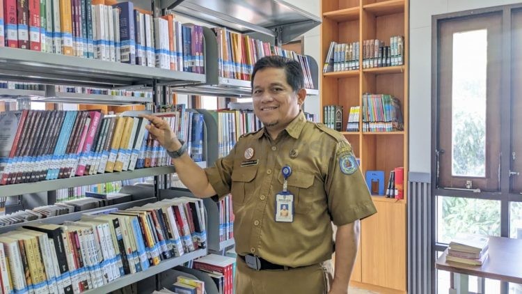 Kepala Bidang Perpustakaan, Indra Nopika Wijaya