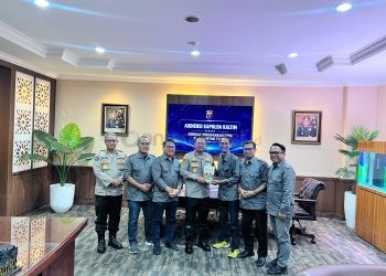 Jelang Pengukuhan SPS Kaltim Temui Kapolda, Soroti Peran Media dan Polisi di Era Digital