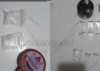 Satpolairud Polres Bontang Bongkar Jaringan Sabu di Tanjung Laut Indah, Tiga Orang Diringkus