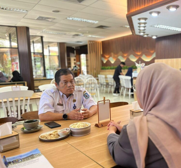 Kabid Perpustakaan DPK Bontang, Indra Nopika Wijaya, menjelaskan dukungan anggaran DAK nonfisik untuk pelaksanaan lomba perpustakaan.