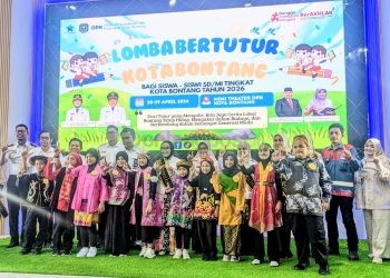 Buka Final Lomba Bertutur, Wali Kota Bontang Ajak Generasi Muda Jadikan Literasi Gaya Hidup