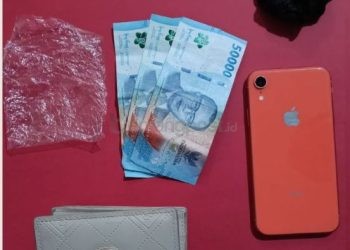 Polisi Ringkus Perempuan di Jalan Parikesit Bontang, Sabu Disembunyikan dalam Dompet