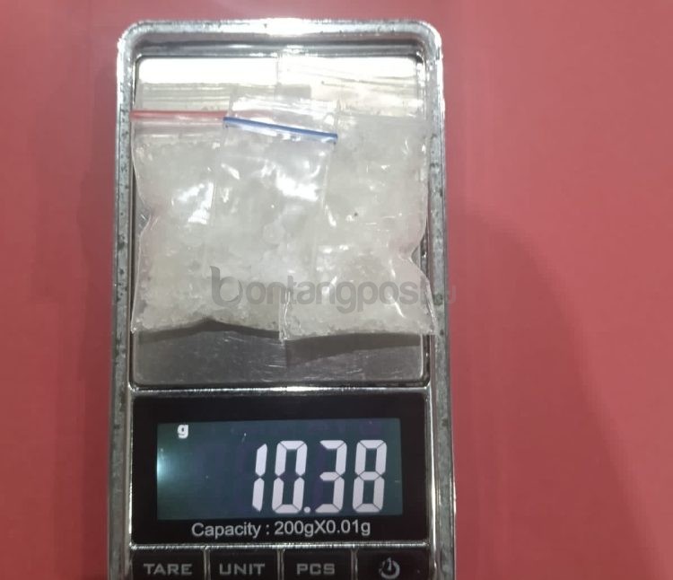 Barang bukti yang disita polisi