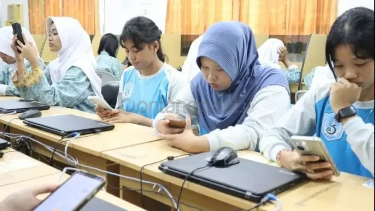 31 Siswa SMA 3 Bontang berhasil diterima perguruan tinggi negeri melalui jalur Seleksi Nasional Berdasarkan Prestasi (SNBP) 2026. FOTO: ADIEL KUNDHARA/KP