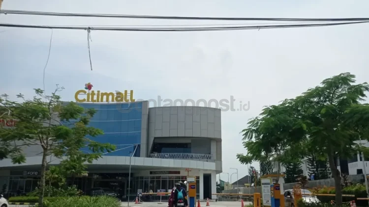Kawasan parkir di Bontang Citimall (BCM) menjadi salah satu penyumbang terbesar pajak parkir. (IST)