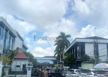 Pengamanan Diperketat, Wartawan Dilarang Masuk ke Kantor Gubernur Kaltim