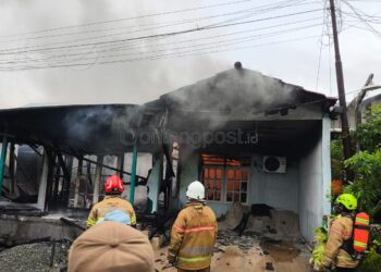 Rp500 Juta Melayang, Rumah di Bontang Baru Ludes Terbakar Sebelum Sempat Direnovasi
