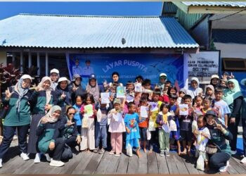 Jemput Bola ke Pesisir, “Layar Puspita” Jadi Andalan Literasi DPK Bontang