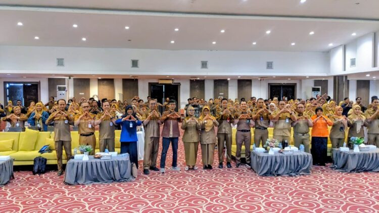Wali Kota Bontang Neni Moerniaeni membuka Sosialisasi dan Workshop Audit Sistem Kearsipan Internal (ASKI) di Hotel Gran Mutiara, Selasa (12/5/2026). Dalam kegiatan tersebut, Pemkot Bontang menyoroti masih adanya sembilan OPD yang belum memiliki tenaga arsiparis.