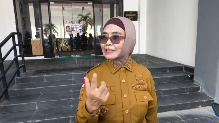 Wali Kota Bontang Neni Moerniaeni (Dwi Kurniawan Nugroho/ Bontang Post)