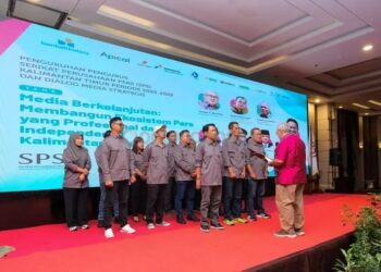 Pengurus SPS Kaltim Periode 2025–2029 Dikukuhkan, Perkuat Pers Profesional dan Independen di Era Digital