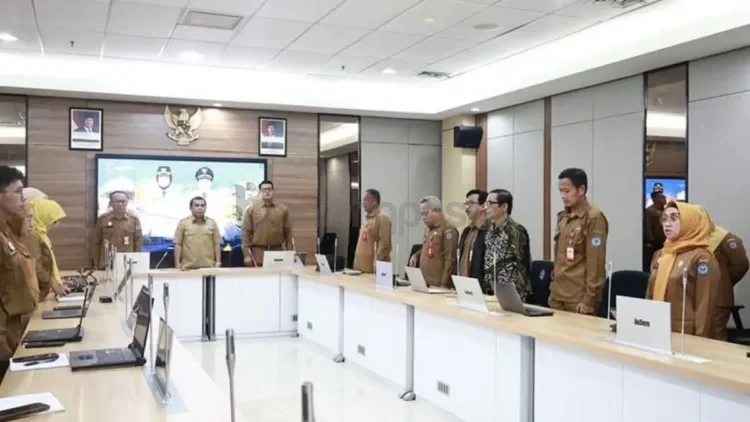 Pertemuan taktis yang dipimpin Wakil Wali Kota Bontang Agus Haris terkait perluasan sasaran penanganan stunting