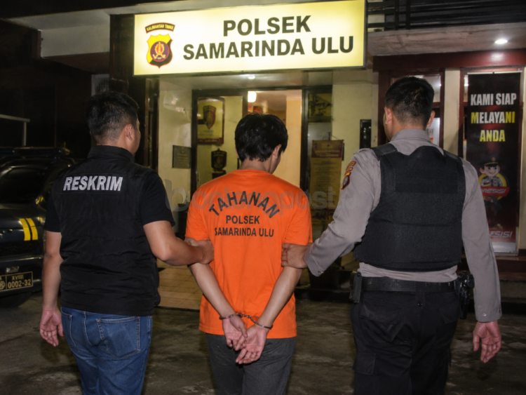 Ilustrasi tahanan Polsek Samarinda Ulu. (AI/BP)