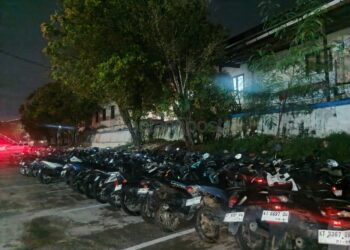 Rela Bayar Rp100 Ribu demi Balapan Liar di Bontang Lestari, 69 Motor Remaja Diamankan Polisi