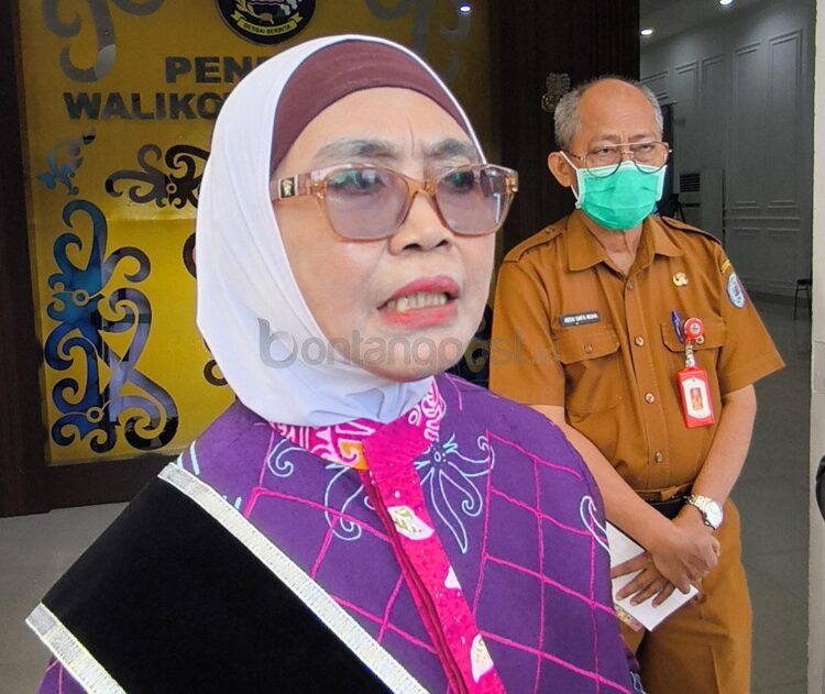 Wali Kota Bontang Neni Moerniaeni (Dwi Kurniawan Nugroho/ Bontang Post)
