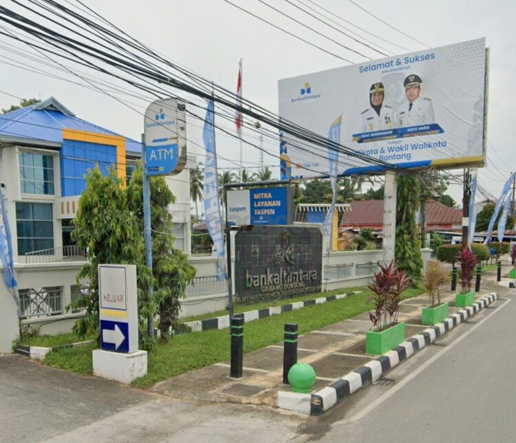 Kantor Bank Kaltimtara Cabang Bontang.